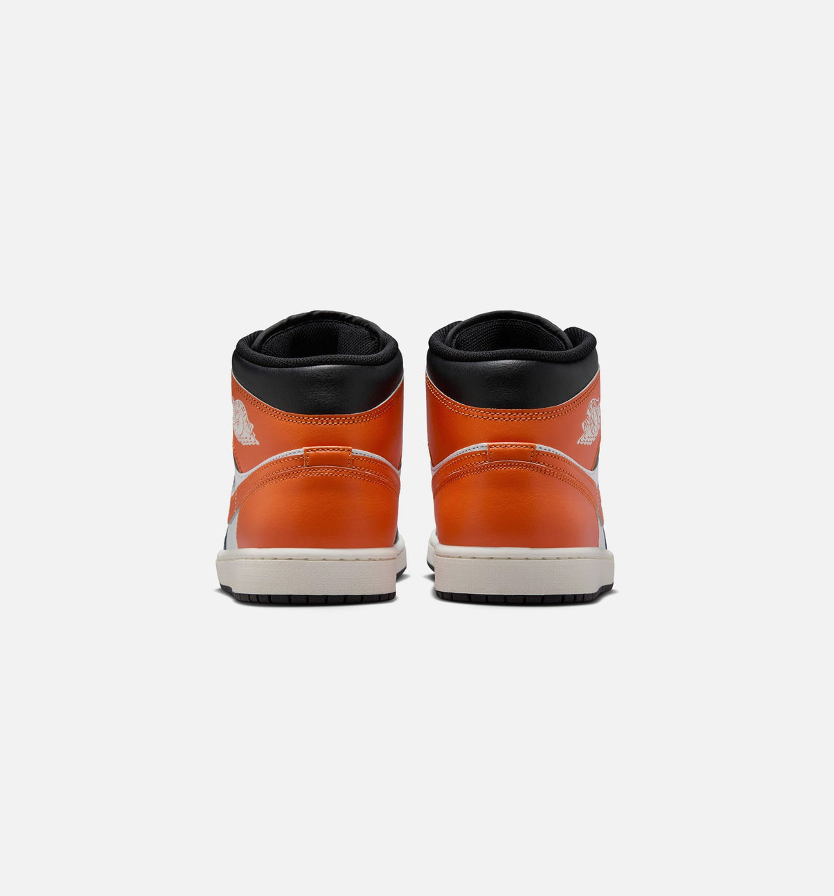 Air Jordan 1 Mid - Men's Lifestyle Sneaker (Starfish/White/Sail/Black)