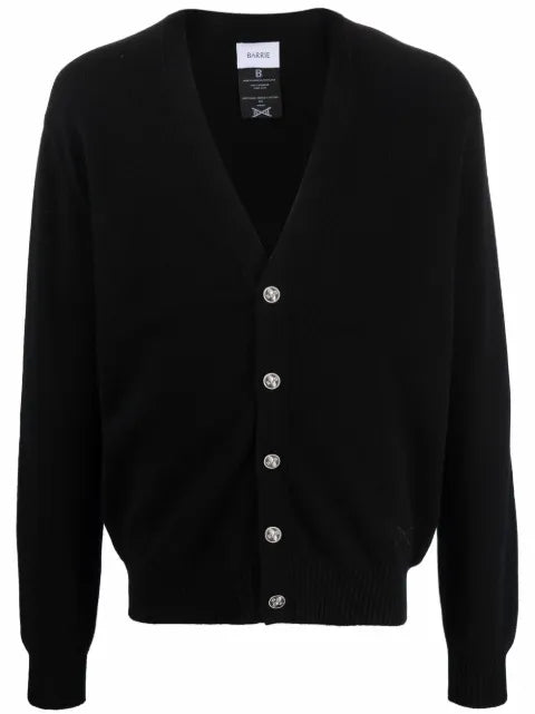 Barrie buttoned-up cashmere cardigan