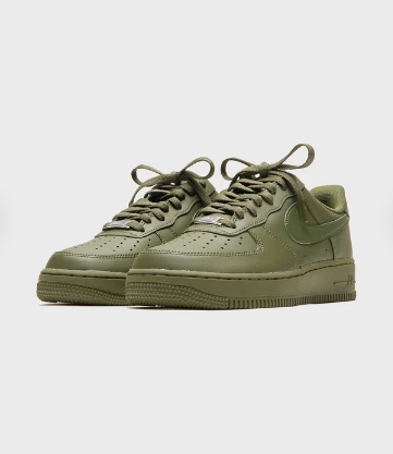 Nike Air Force 1 '07 'Army Olive/Black' Sneakers