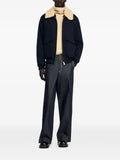 SANDRO removable collar jacket
