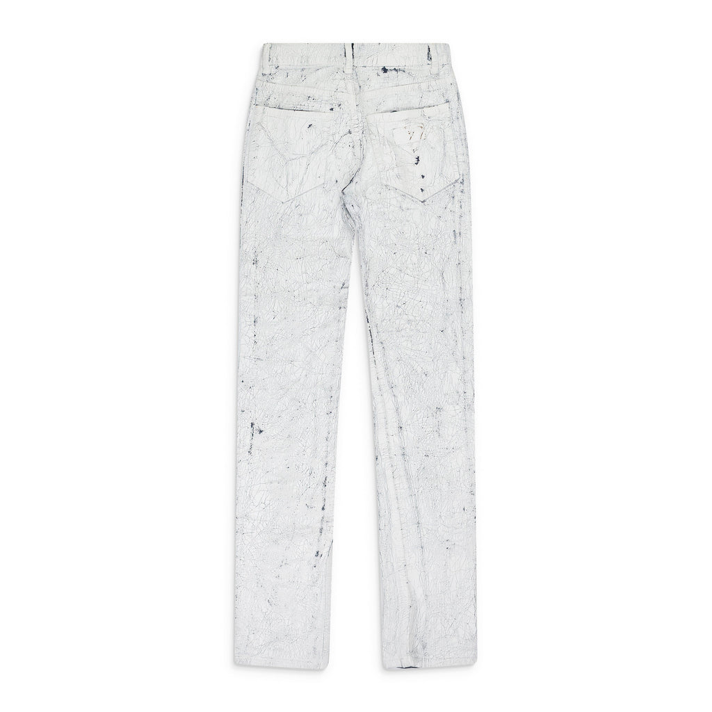 White Painted Jeans