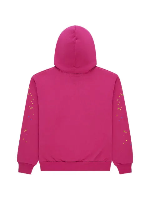 SP5DER graphic-print hoodie