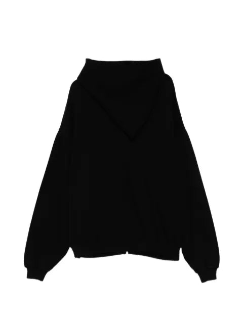 Rick Owens DRKSHDW Temple Mountain hun hoodie in furka heavy sweatshirt jersey
