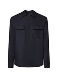 Eleventy button-fastening shirt jacket
