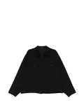 Yohji Yamamoto zip-up shirt jacket