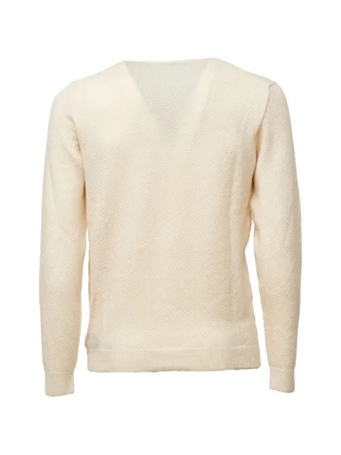 Zanone waffle-knit wool sweater
