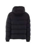Add hooded quilted jacket