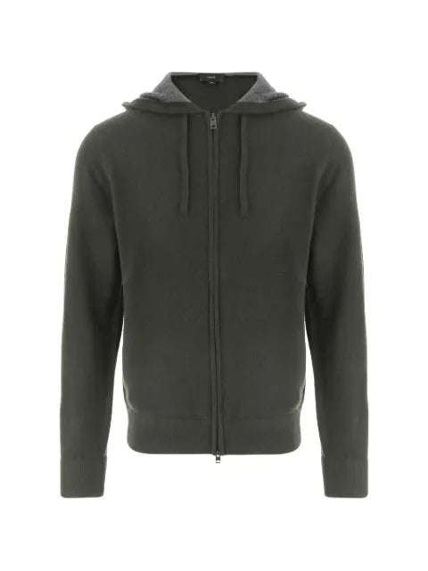 Vince zip-up cashmere hoodie