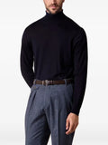 Brooks Brothers ribbed-trim turtleneck sweater