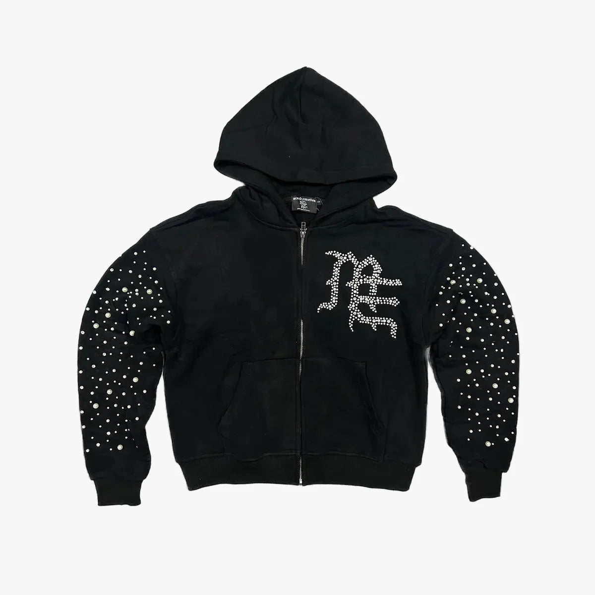 Mixed Emotion Black Pearl Hoodie