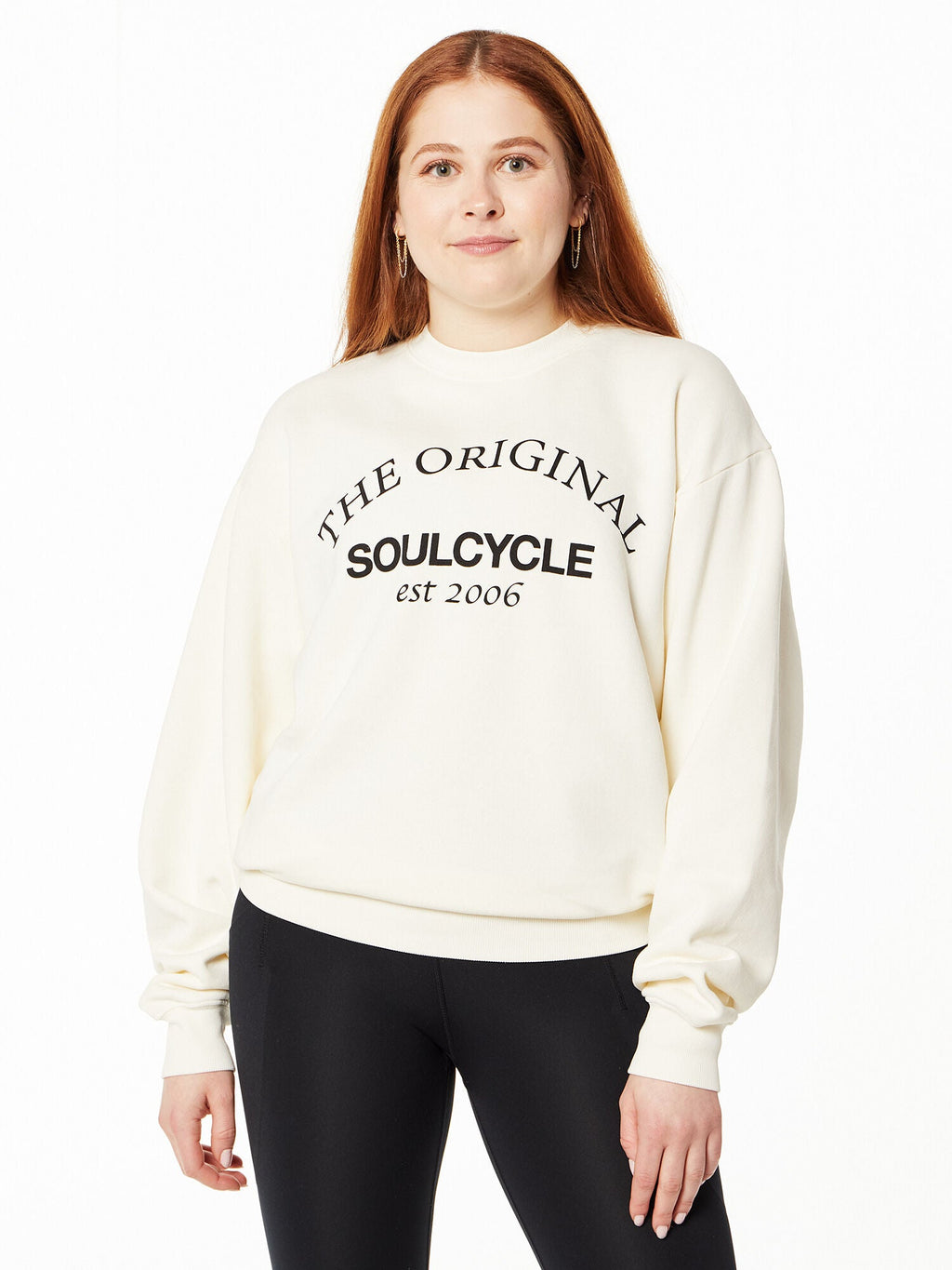 SAM CREW SWEATSHIRT WHITE