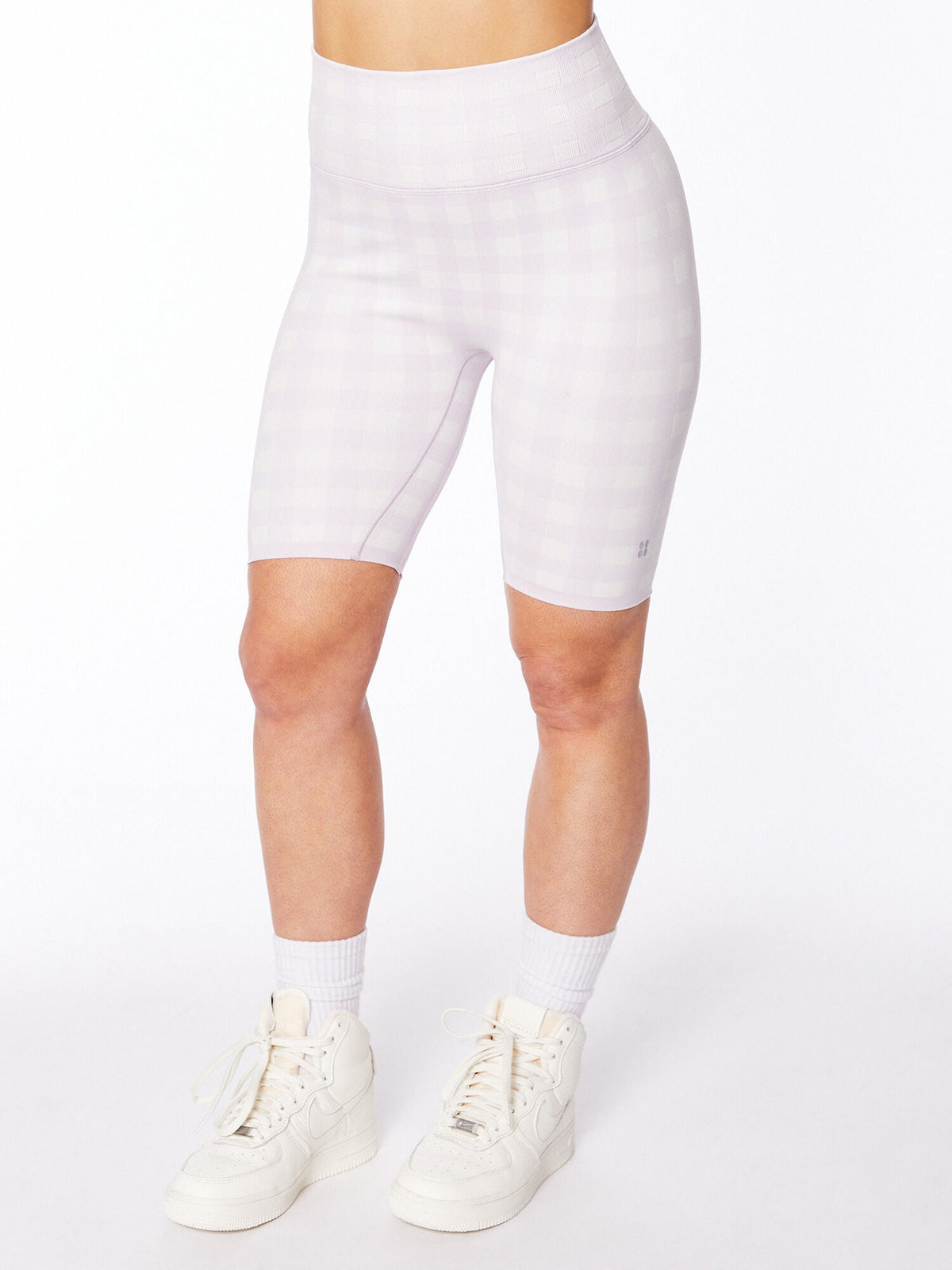 GINGHAM SEAMLESS 9in SHORTS