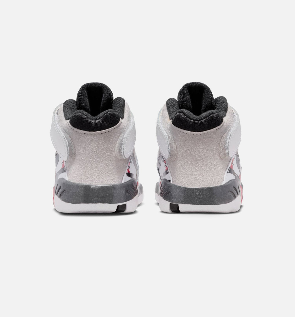 Air Jordan 8 Retro White and True Red | Infant/Toddler Lifestyle Shoe | White/Black/True Red