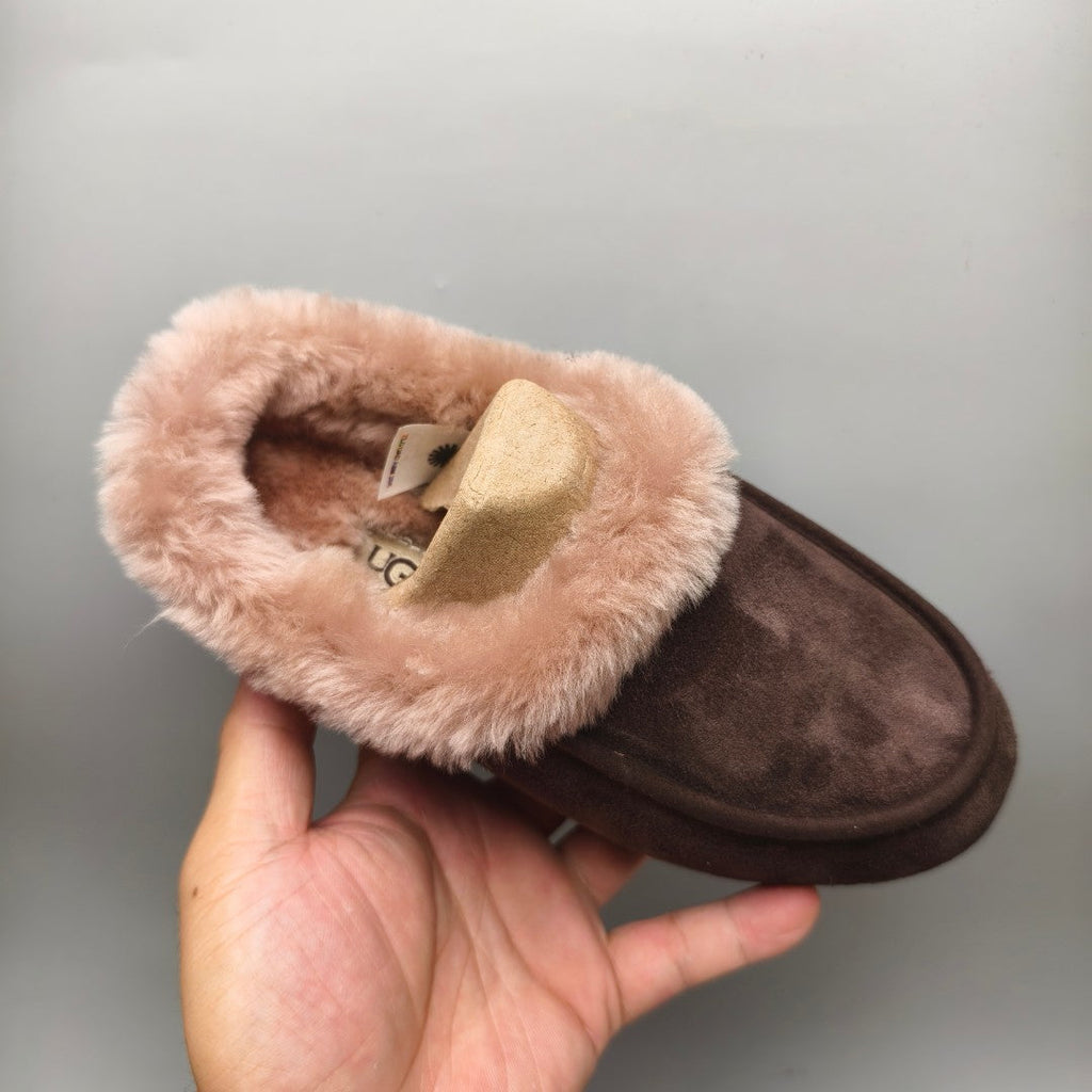 Chocolate Slip-On Casual House Shoes — New Arrival | In Stock
