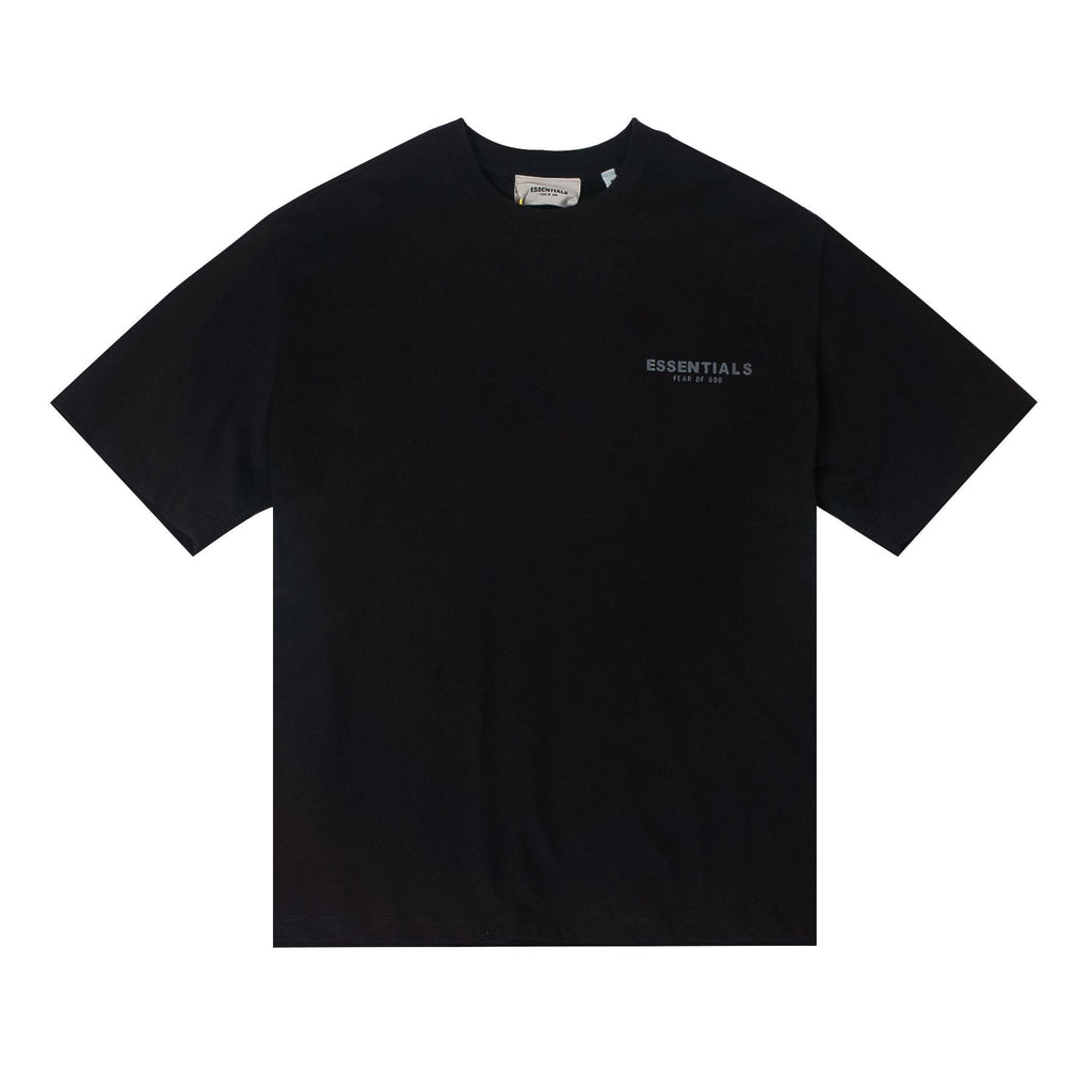 ESSENTIALS Reflective Chest Logo Short-Sleeve T-Shirt