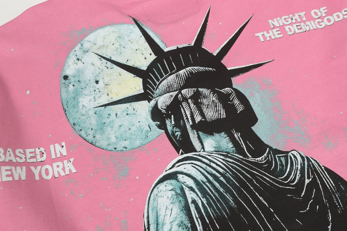 Godspeed Statue of Liberty Graphic T-Shirt
