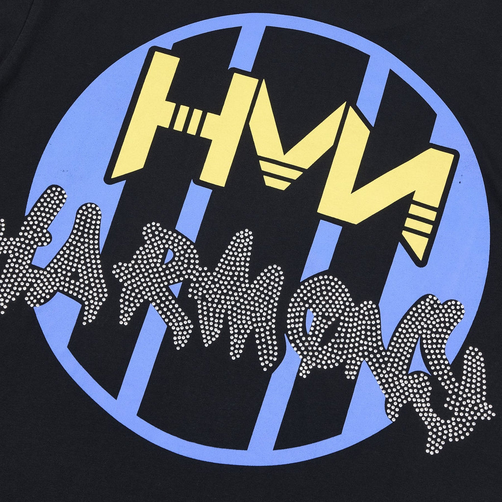 HARMONY UFO City Rhinestone Graphic T-Shirt