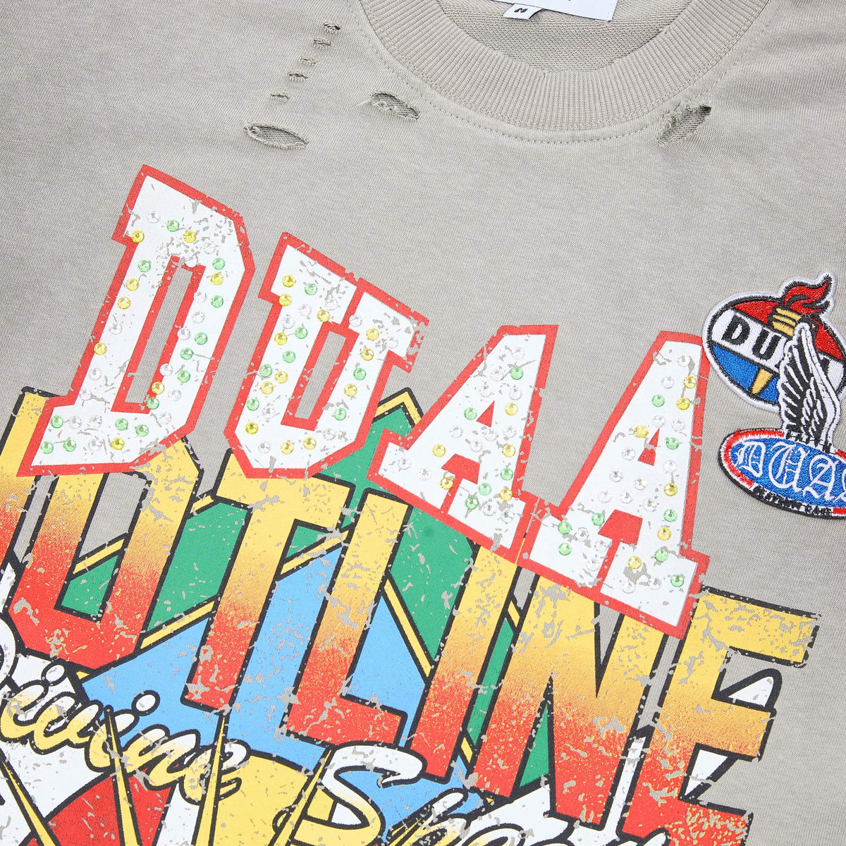 DUAA Hotline Racing Graphic Long-Sleeve T-Shirt