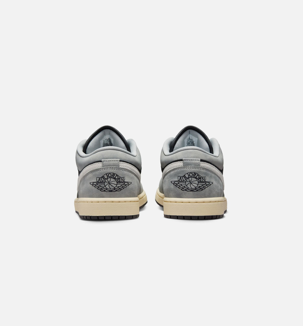 Air Jordan 1 Low SE Men's Lifestyle Shoes - Light Smoke Grey / White / Off Noir