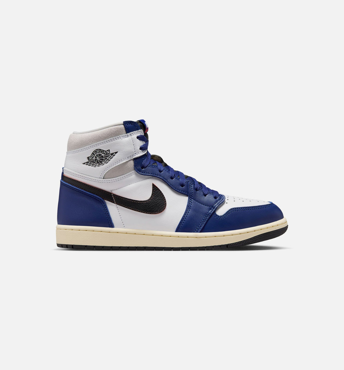 Air Jordan 1 Retro High OG Rare Air Deep Royal Blue Men's Lifestyle Shoe – White/Black/Neutral Grey/Deep Royal Blue