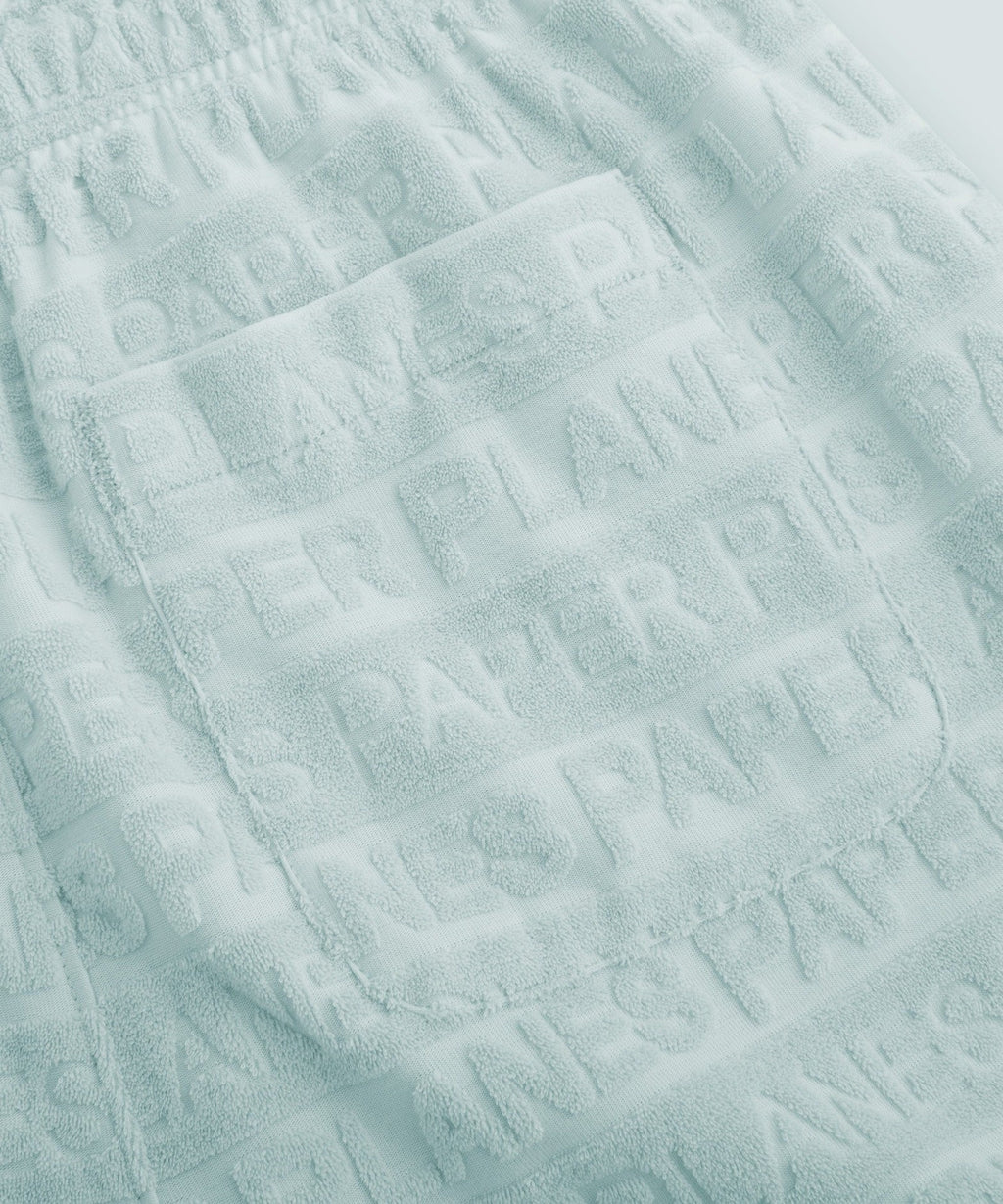 Paper Planes Beachfront Terry Cloth Short