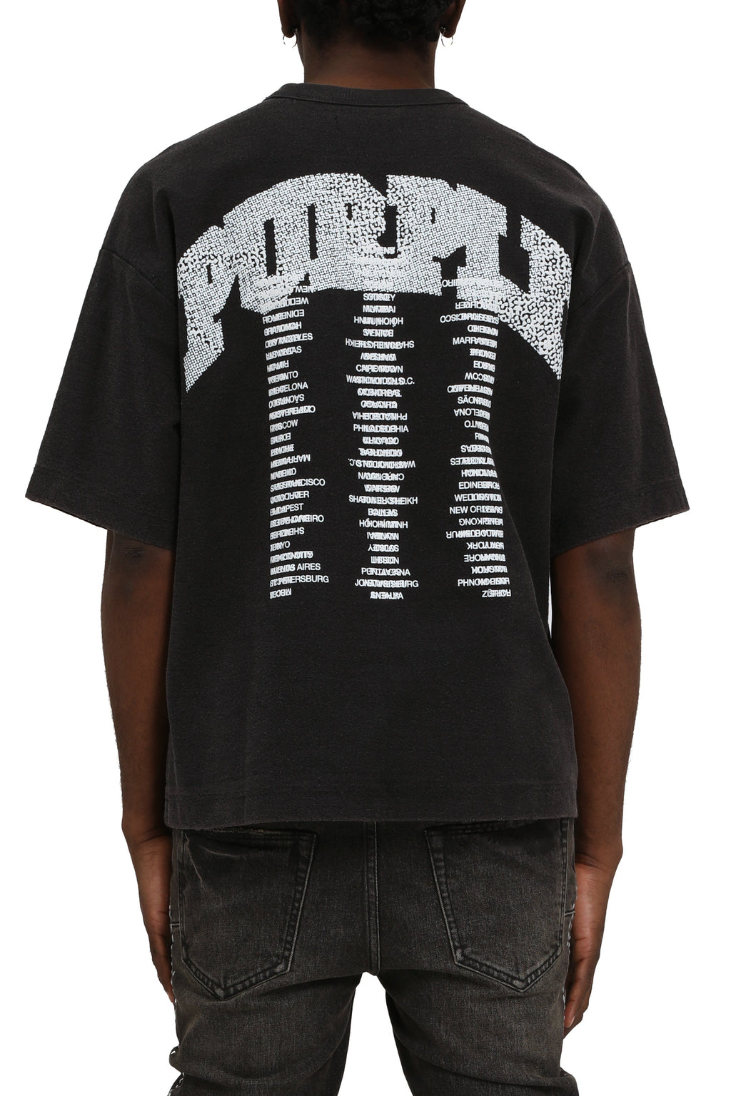 Purple Brand Heavyweight Textured Jersey Tee