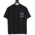 Louis Vuitton LV Chest-Lettering Short-Sleeve T-Shirt - Black